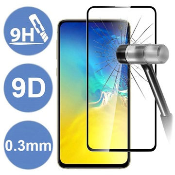 Unipha Tvrzené sklo 9D pro Samsung Galaxy A01 A015 - černé