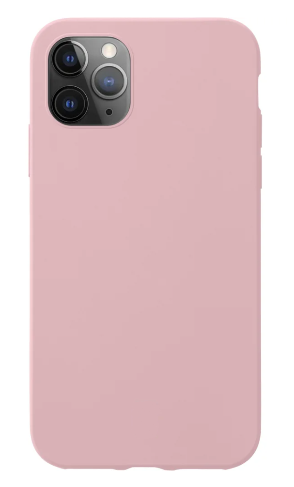 OEM Silikonový kryt SOFT pro iPhone 13 a iPhone 13 Pro - pískově růžový